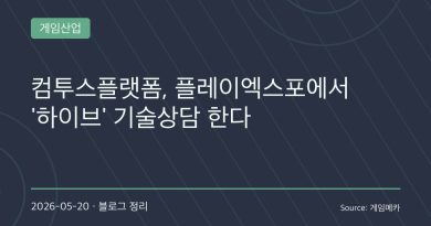 컴투스플랫폼, 플레이엑스포서 ‘하이브’ 전면 공개… AI까지 묶어 글로벌 게임 시장 정조준