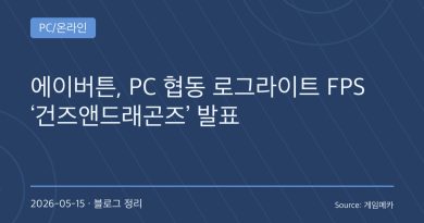 에이버튼, 협동 로그라이트 FPS 건즈앤드래곤즈 공개