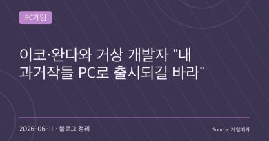 “이코·완다와 거상도 PC로 나왔으면 좋겠다”…우에다 후미토의 바람, 현실이 될 수 있을까
